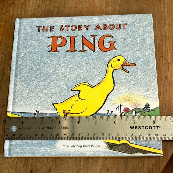 The Story About Ping Children's Book by Marjorie Flack illustrated by Kurt Wiese - Picture 9 of 10